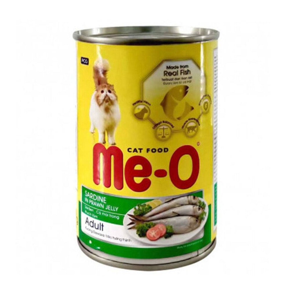Me-O Sardine In Prawn Jelly Canned Adult Cat Wet Food