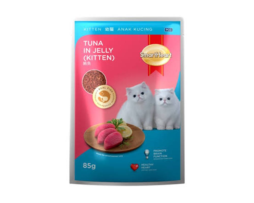 Smart Heart Kitten Pouch Tuna In Jelly