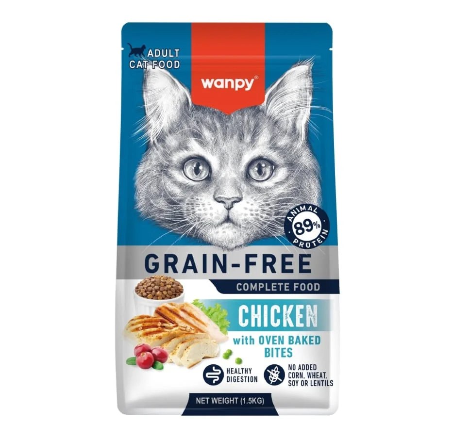 Wanpy Grain Free Cat Food 1.5kg